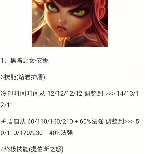 黑暗子女安妮出装攻略（掌握最新出装搭配，成为黑暗子女的真正玩家）-第2张图片-游技攻略库